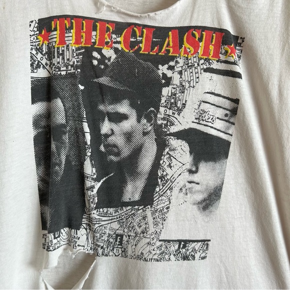 Vintage & Thrashed The Clash Band Tank - Picture 8 of 14